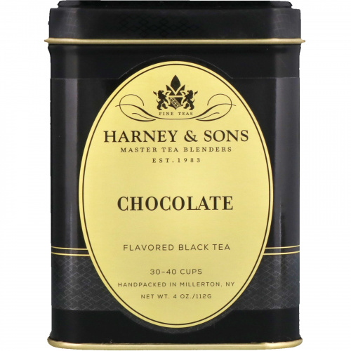 Harney & Sons, Chocolate Flavored Black Tea, 4 oz