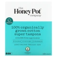 The Honey Pot Company, Тампоны из 100% органического хлопка, супер, 18 шт.