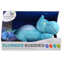 Summer Infant, Помощник для сна, дремлющий бегемот, 0+ месяцев