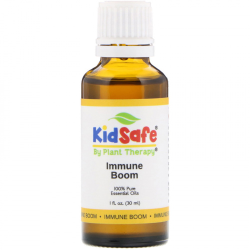 Plant Therapy, KidSafe, 100% чистые эфирные масла, Мощный иммунитет, 1 ж. унц.(30 мл)