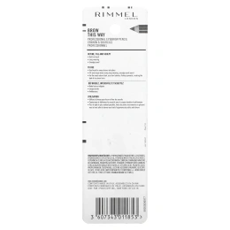 Rimmel London, Профессиональный карандаш для бровей, 002 светло-коричневый, 1,4 г