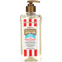 Fruit of the Earth, Cabana Бич клуб, гель после загара с алоэ вера, красным апельсином и эфирными маслами, 453 г (16 унций)