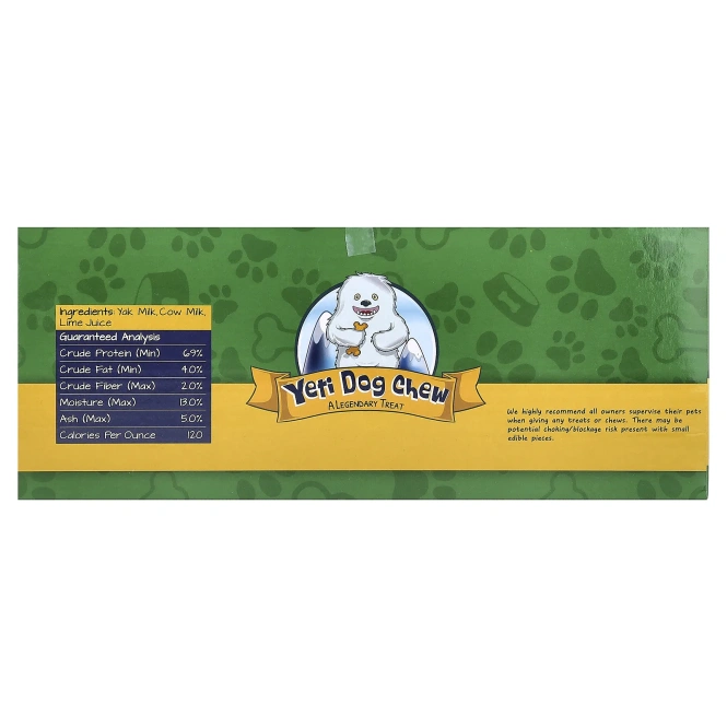 Yeti Dog Chew, гималайский сыр як, для собак, большой, 3 фунта