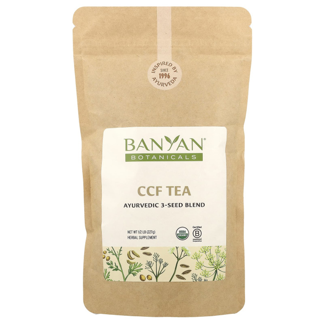 Banyan Botanicals, CCF Tea, без кофеина, 227 г (0,5 фунта)