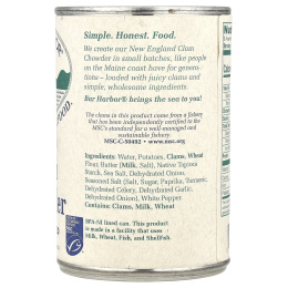 Bar Harbor, Похлебка из моллюсков из Новой Англии, сгущенная, 411 г (14,5 унции)