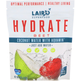 Laird Superfood, Hydrate, Beet, Coconut Water with Aquamin, 8 oz (227 g)