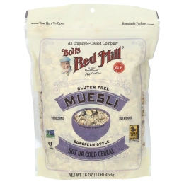 Bob's Red Mill, Мюсли, без глютена, 453 г (16 унций)