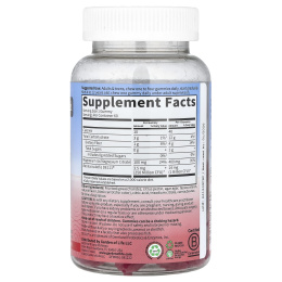 Garden of Life, Магний с пребиотиками и пробиотиками, жевательные мармеладки, малина, 60 жевательных таблеток