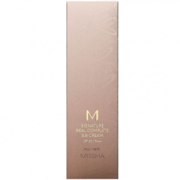 Missha, M Signature Real Complete, BB-крем, SPF 25/PA ++, № 23, натуральный бежевый с желтым подтоном, 45 г (1,58 унции)