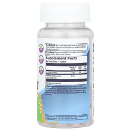 KAL, ActivMelt Цинк -бузина, ягодное ассорти, 90 микротаблеток