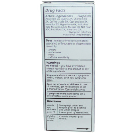 Liddell, Ins, средство от бессонницы, оральный спрей, 1 жидкая унция (30 мл)