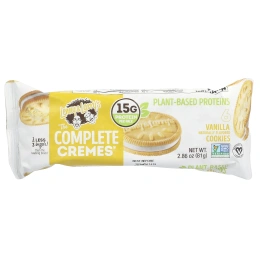 Lenny & Larry's, The Complete Cremes®, сэндвич-печенье, ваниль, 12 пакетиков по 81 г (2,86 унции)
