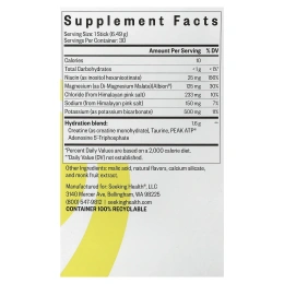 Seeking Health, Optimal Electrolyte, со вкусом лимонада, 30 пакетиков по 6,49 г (0,229 унции)