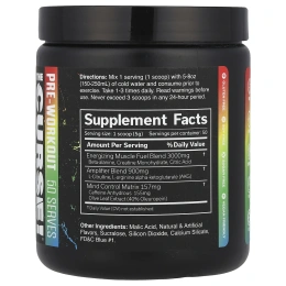 JNX Sports, The Curse, предтренировочный комплекс, со вкусом конфет, 250 г (8,8 унции)