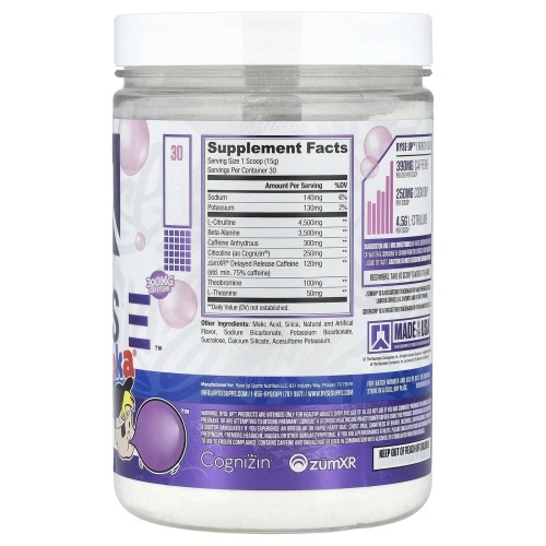 RYSE, Loaded Pre, Bazooka® Classic Grape, 450 г (15,9 унции)