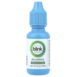 Baush+Lomb Blink, Blink Cosmetics®, сухие контактные данные, смазывающие глазные капли, 10 мл (0,34 жидк. унции)