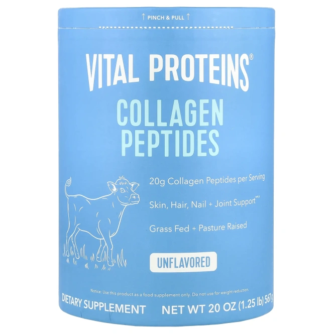 Collagen Peptides Пептидный Коллаген Vital Proteins, 12 унций (567 г)