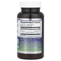 Amazing Nutrition, Витамин K2, 100 мкг, 120 капсул