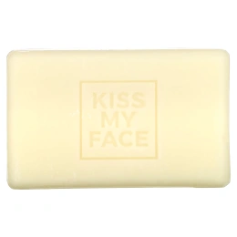 Kiss My Face, кусковое мыло с козьим молоком, персик и цветы яблони, 142 г (5 унций)