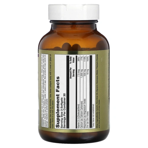 LifeTime Vitamins, Cal-Mag-Zinc With Vitamin D, 90 Softgels