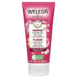 Weleda, Pamper, крем-гель для душа, с экстрактами розы, жасмина и иланг-иланга, 200 мл (6,8 жидк. унции)