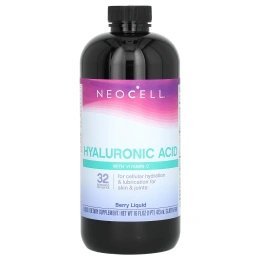 Neocell, Hyaluronic Acid, Blueberry Liquid, 16 жидких унций (473 мл)