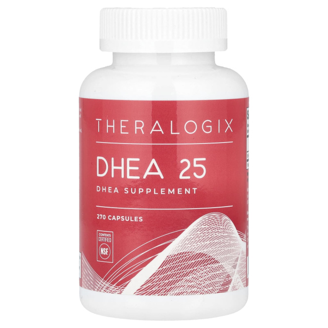 Theralogix, ДГЭА 25, 270 капсул