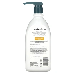 Jason Natural, Средство для мытья тела с абрикосом и белым чаем 30 жидких унций