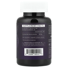 Neurogan Health, NMN, 120 капсул (250 мг в 1 капсуле)