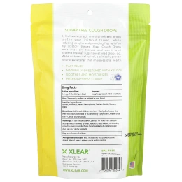 Xlear, леденцы от кашля с ксилитолом, мёд и лимон, 30 шт.