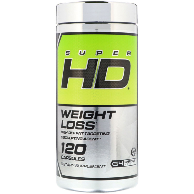 Cellucor, Super HD, снижение веса, 120 капсул