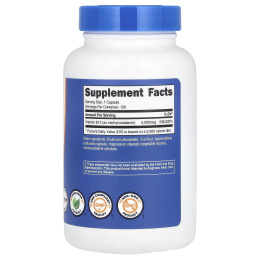 Nutricost, витамин B12, 5000 мкг, 120 капсул