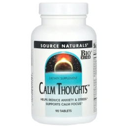 Source Naturals Calm Thoughts от стресса и беспокойства, 90 таблеток