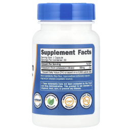 Nutricost, Калий, 99 мг, 30 капсул