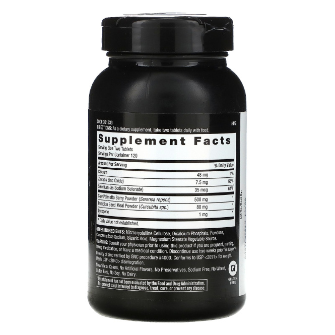 GNC, Men's Saw Palmetto Formula, 240 Tablets