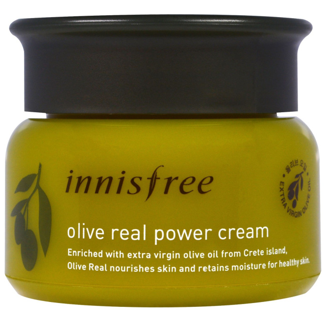 Innisfree, Крем с настоящим оливковым маслом, 1,7 унц. (50 мл)
