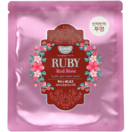 Koelf, Ruby Red Rose Hydro Gel Mask Pack, 5 Masks, 30 g Each