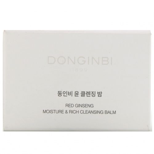 Donginbi, Red Ginseng Moisture & Rich Cleansing Balm, 4.73 fl oz (140 ml)