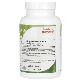 Zahler, леденцы с цинком, биоактивный цинк и бузина, бузина, 90 леденцов