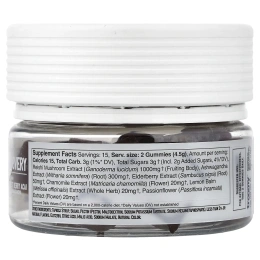Troomy Nootropics, Recovery, Functional Mushrooms Gummies, Harvest Berry Acai, 30 Gummies, 4.76 oz (135 g)