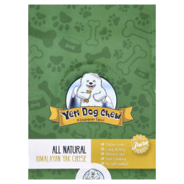Yeti Dog Chew, гималайский сыр як, для собак, XLarge, 3 фунта