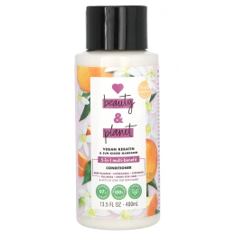 Love Beauty and Planet, кондиционер, веганский кератин и высушенный на солнце мандарин, 400 мл (13,5 жидк. унции)