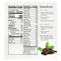 WonderSlim, Meal Shake, Meal Shake, крем Cocomint, 7 пакетиков по 28 г