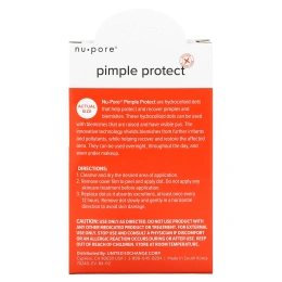 Nu-Pore, Pimple Protect, 20 патчей с гидроколлоидом