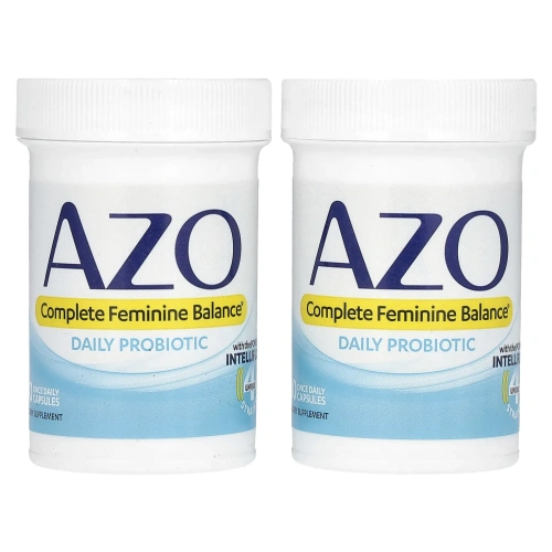 AZO, Complete Feminine Balance®, пробиотик для ежедневного приема, 60 капсул