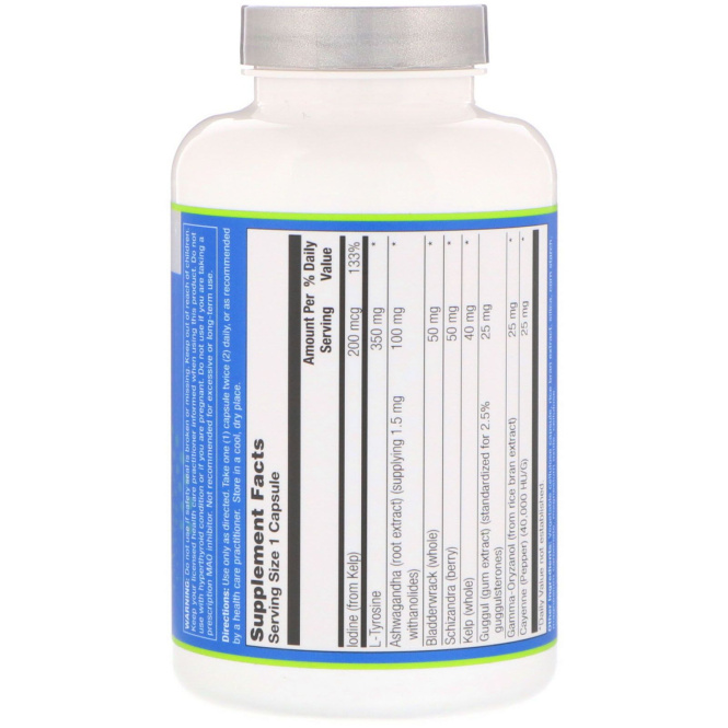 Vita Logic, Формула для щитовидной железы, 120 капсул