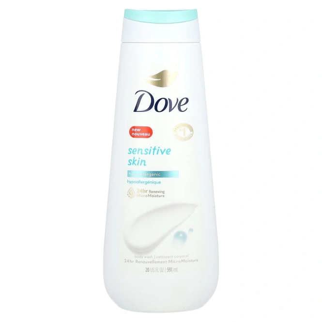 Dove, Гель для душа Sensitive Skin, 650 мл