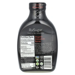 RxSugar, Органический сироп с корицей, 473 мл (16 жидк. унц.)