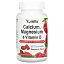 YumVs, Calcium, Magnesium & Vitamin D, Raspberry Flavor, 90 Gummies