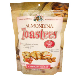 Almondina, Toastees, Cranberry Almond, 5.25 oz